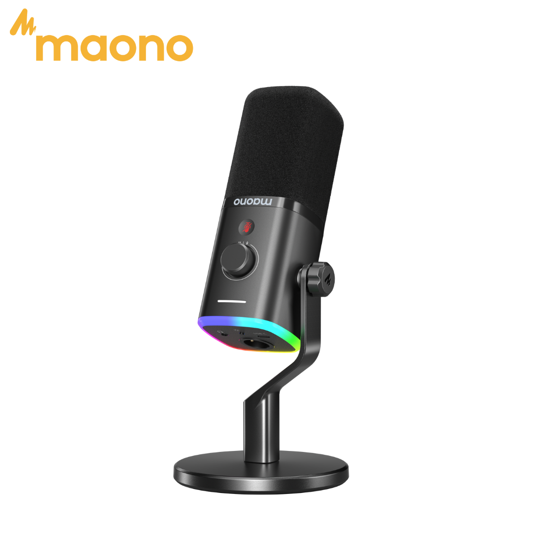 Gaming Microphone - Игровой микрофон Maono PD100X с программным