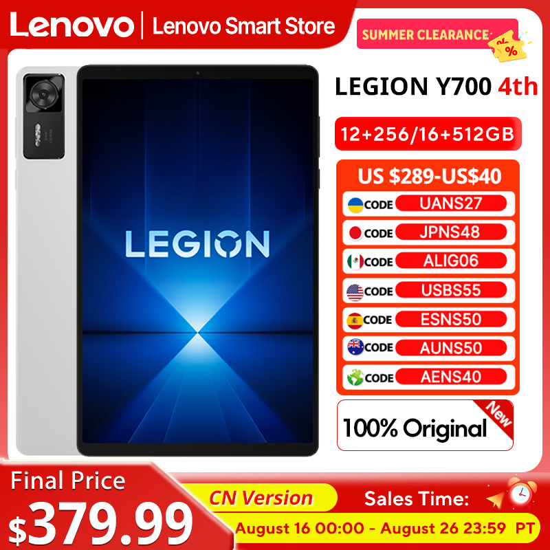 Pc Gaming Legion - Оригинальный игровой планшет Lenovo Legion Y700,
