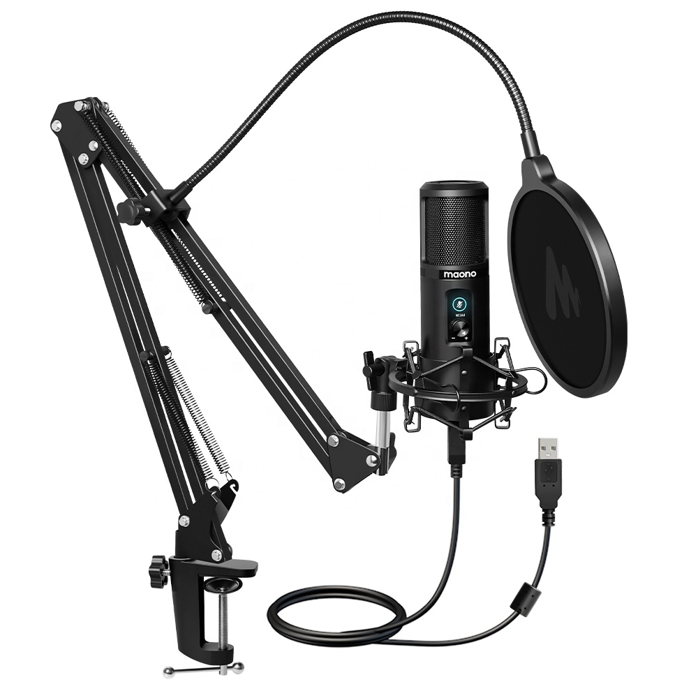 Gaming Microphone - Профессиональный USB-микрофон MAONO для студийной записи