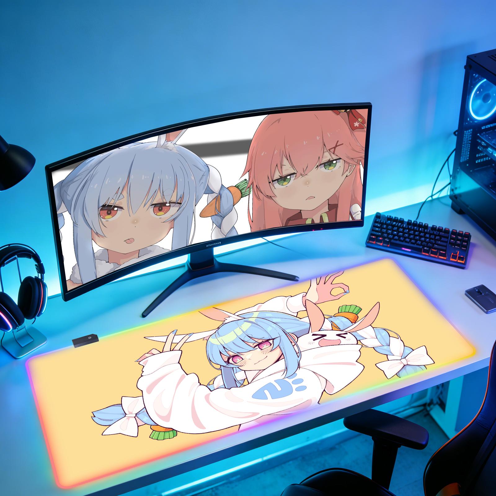 Rgb Mousepad - Коврик для мыши Pekora New RGB