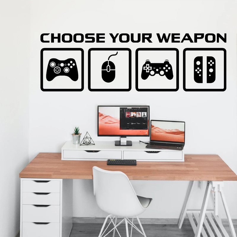 Pc Gaming Wallpaper - Декор для видеоигр, настенная наклейка, выберите
