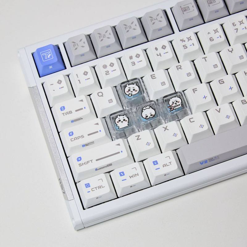 Pc Gaming Essentials - Набор из 4 прозрачных кастомных кейкапов
