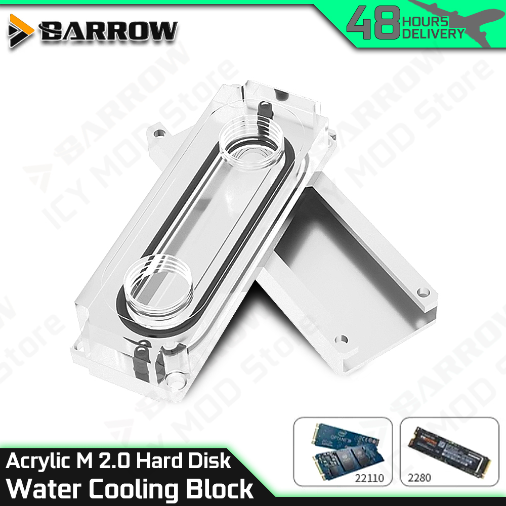 Pc Gaming Water Cooling - Твердотельный диск Barrow M2, водяной охладитель,