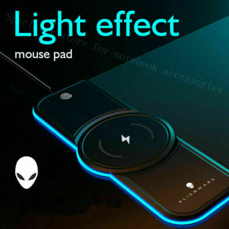 Rgb Mousepad - A+ Alienware 15W Qi Беспроводная зарядка