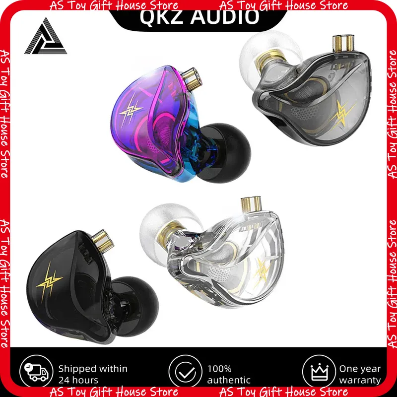 Gaming Microphone - Наушники QKZ ZXT с проводным подключением,