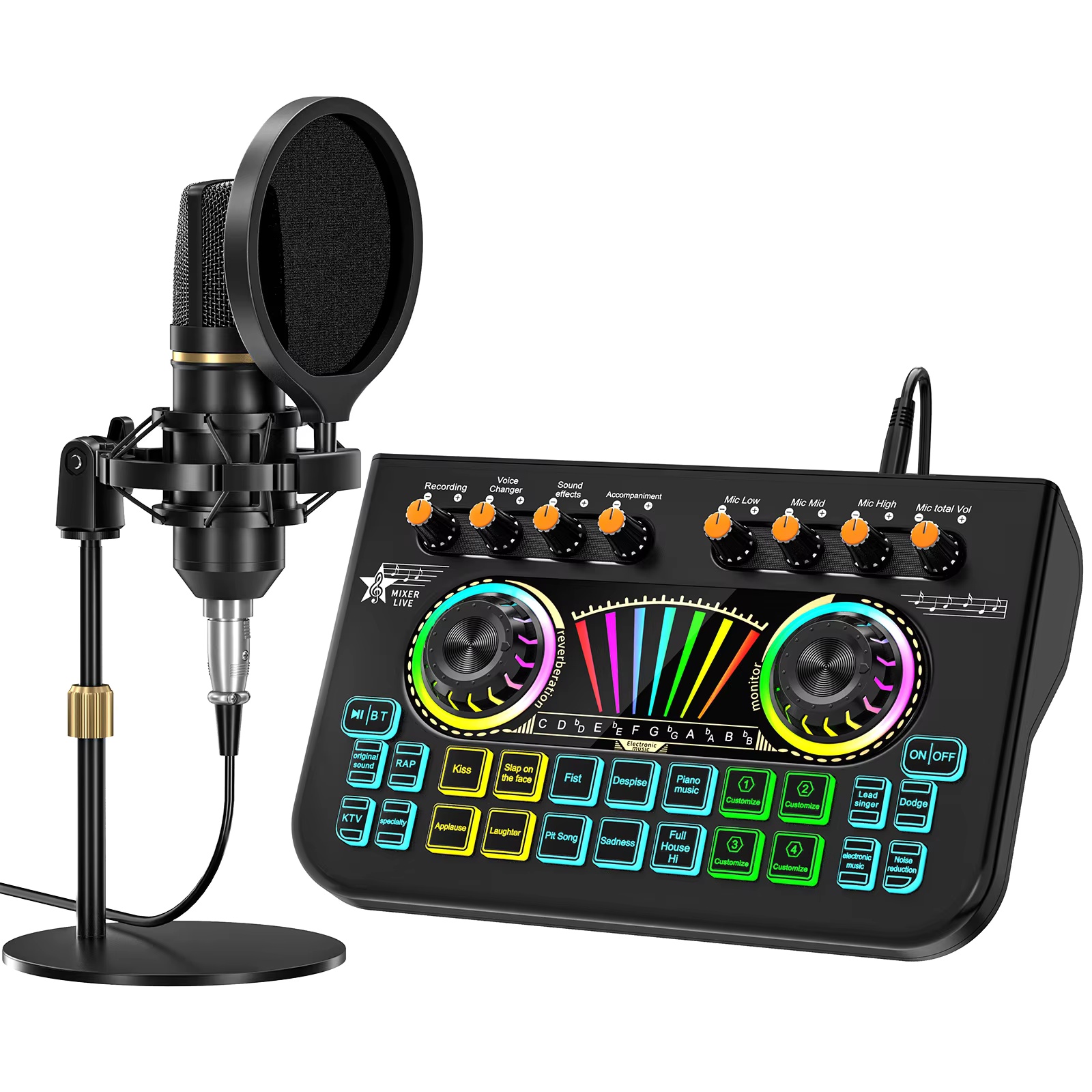 Pc Gaming Kit - Комплект микрофона для подкастов Tenlamp X3