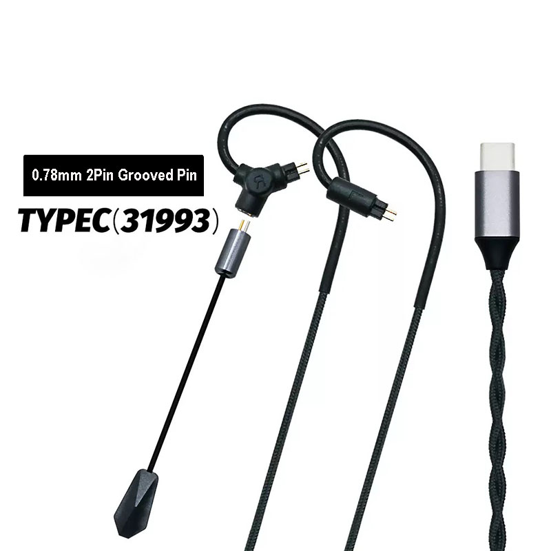 Gaming Microphone - Кабель для игровых наушников 0.78 QDC