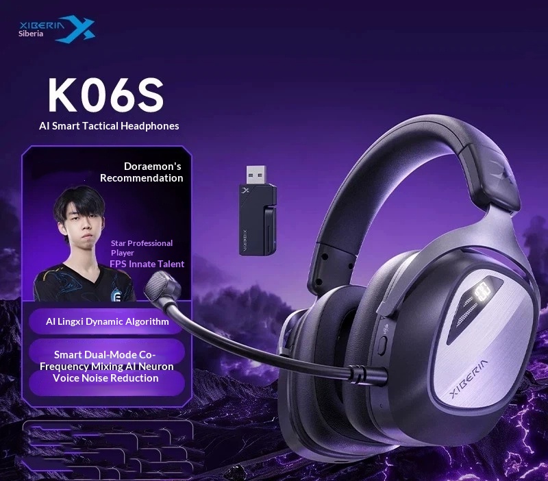 Игровая гарнитура XIBERIA K06S – обзор и цена Pc Gaming Cs2
