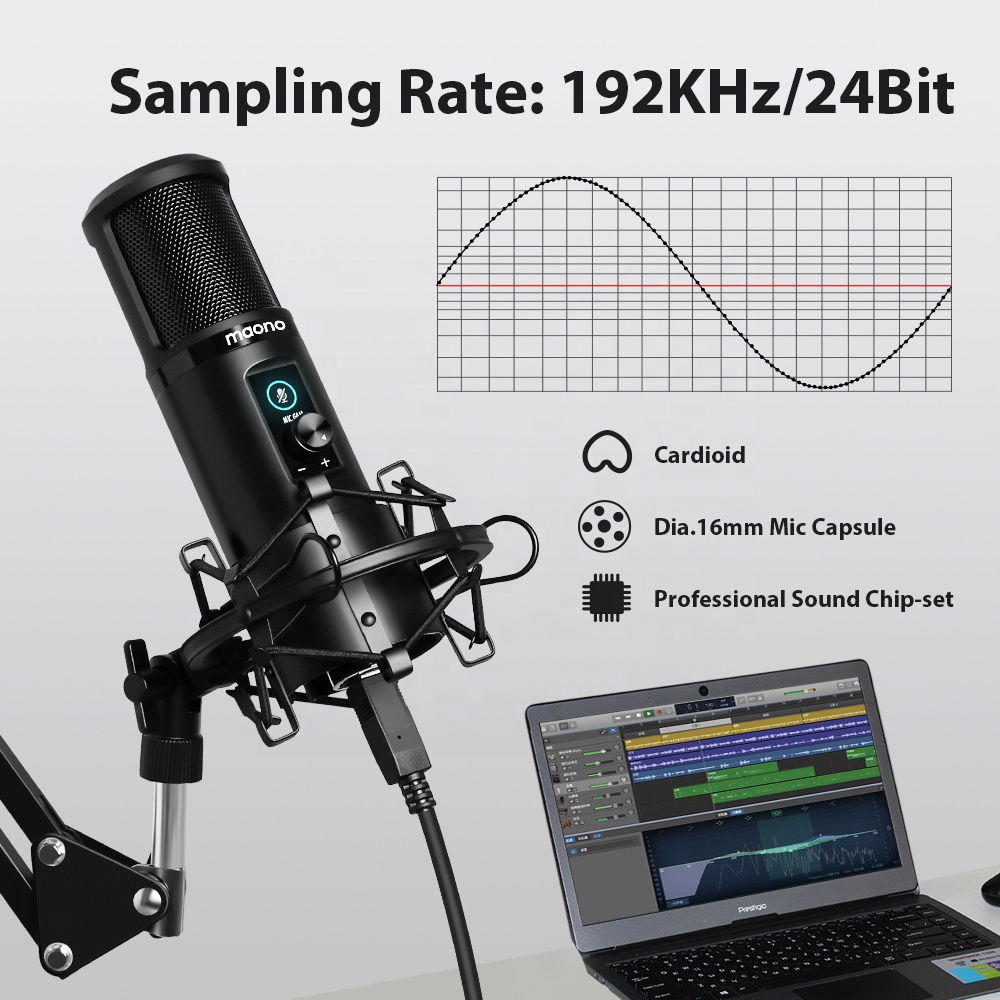 Профессиональный USB-микрофон  – обзор и цена Gaming Microphone