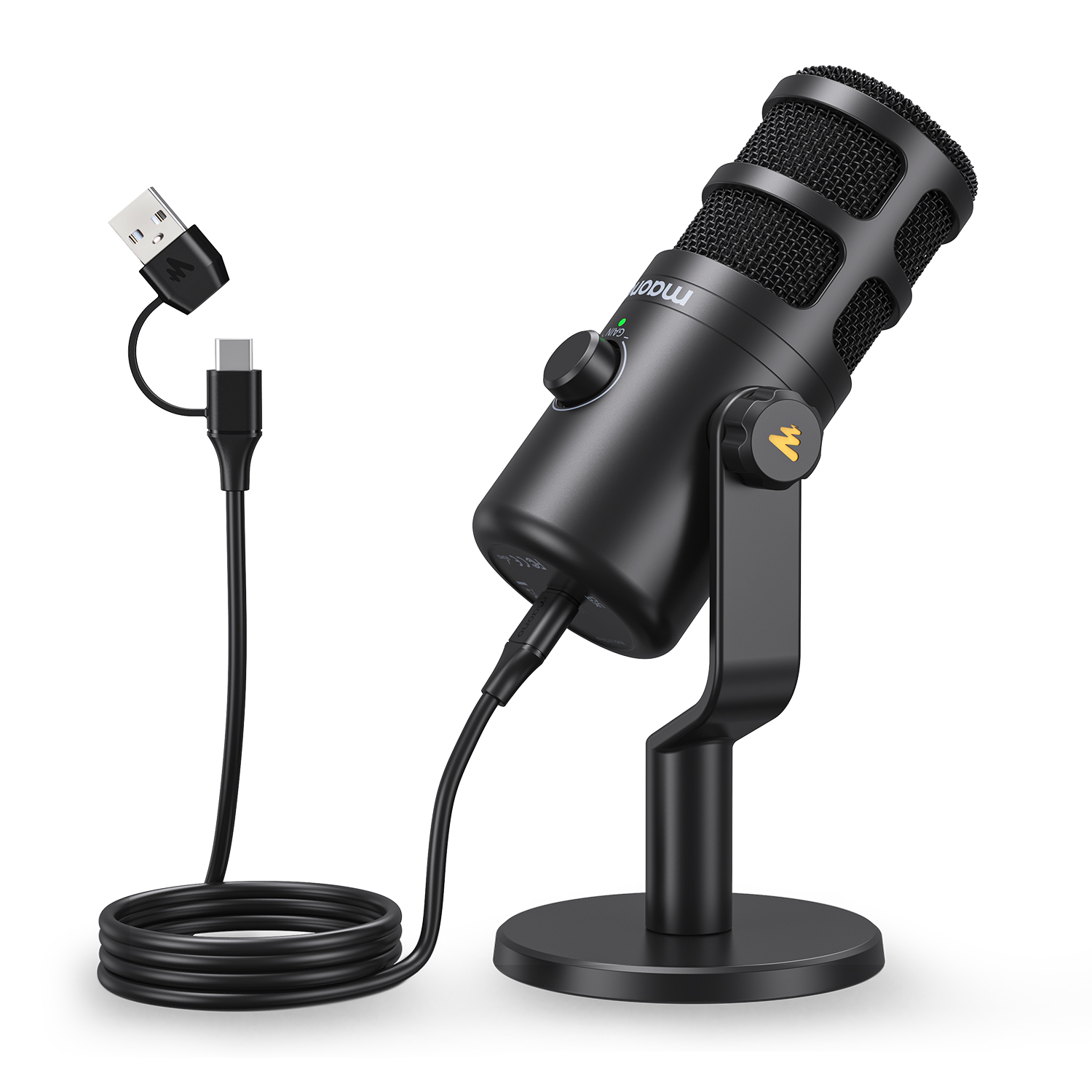 Динамический USB-микрофон Maon – обзор и цена Gaming Microphone