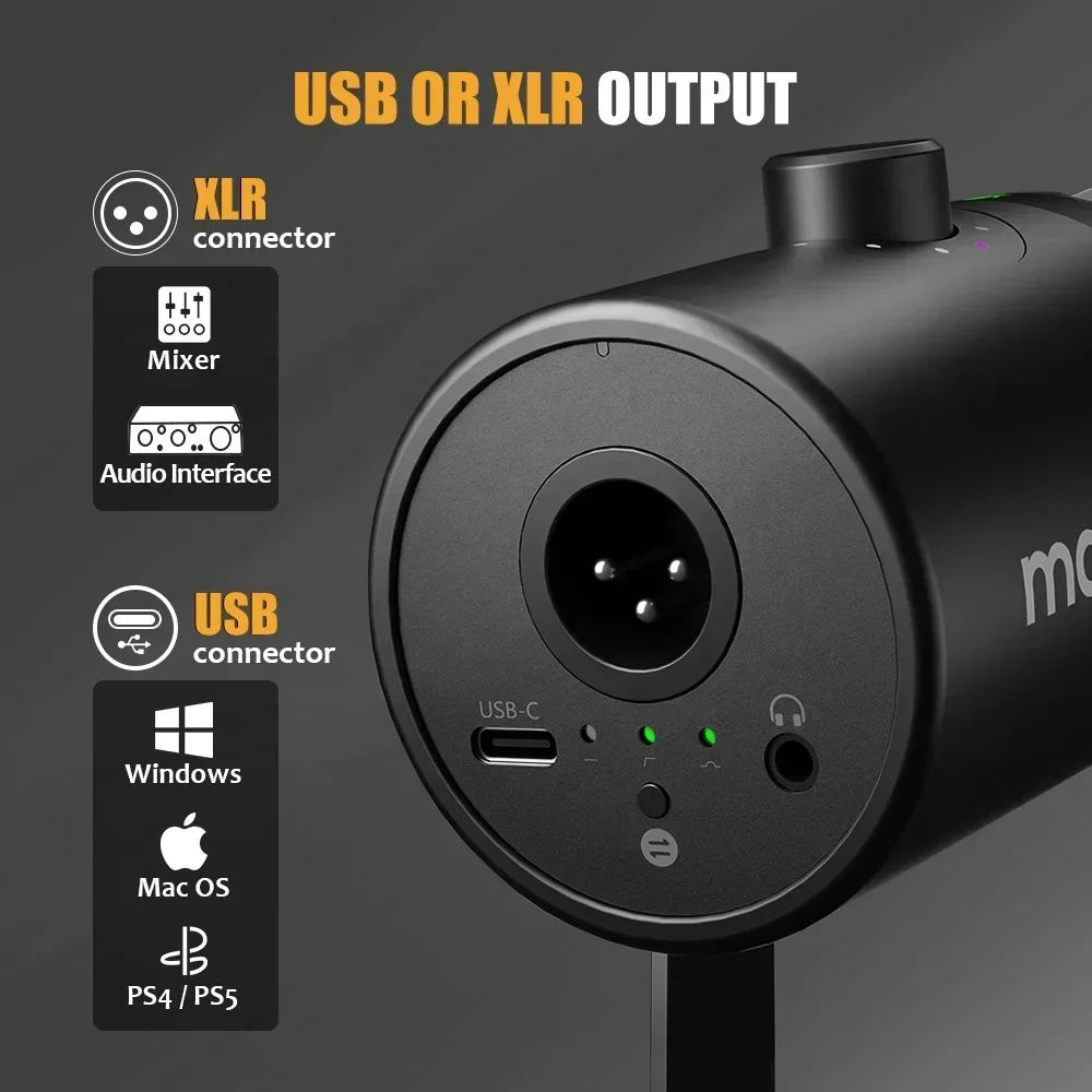 Динамический микрофон MAONO с  – обзор и цена Gaming Microphone