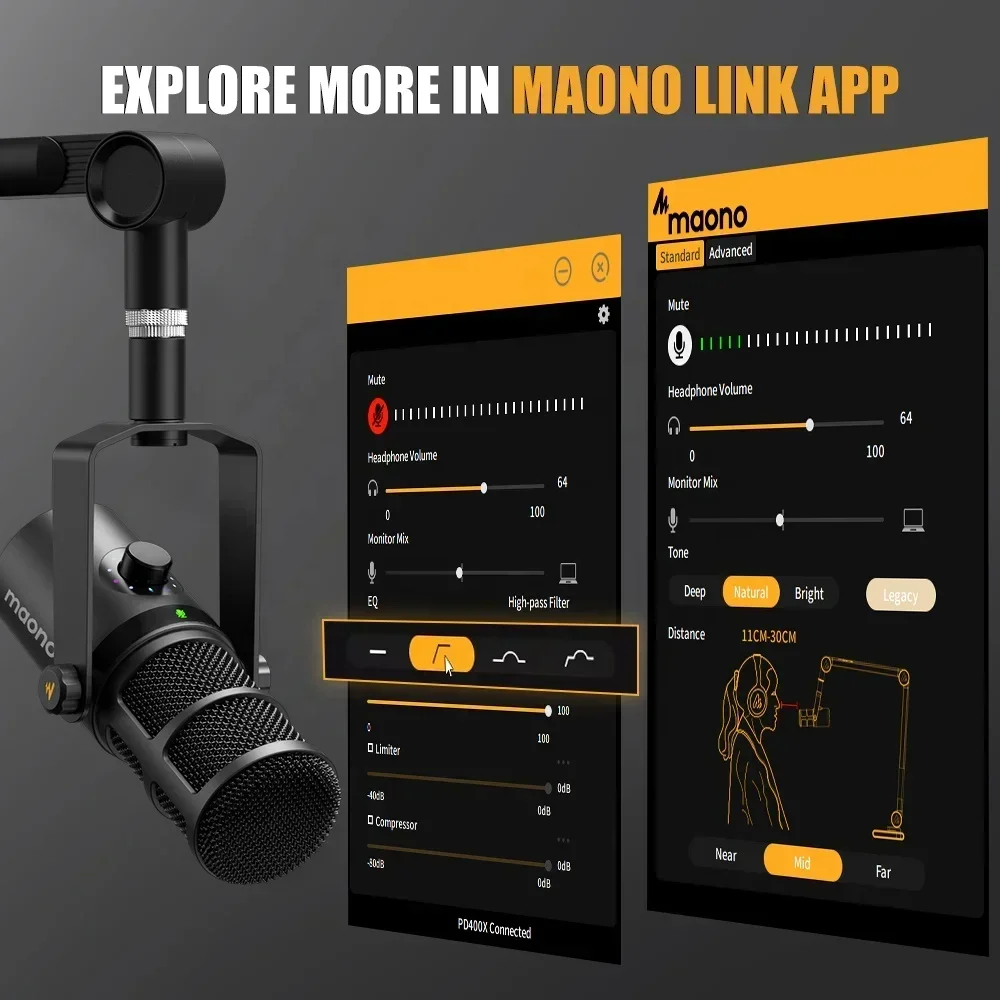 Динамический микрофон MAONO с  – обзор и цена Gaming Microphone