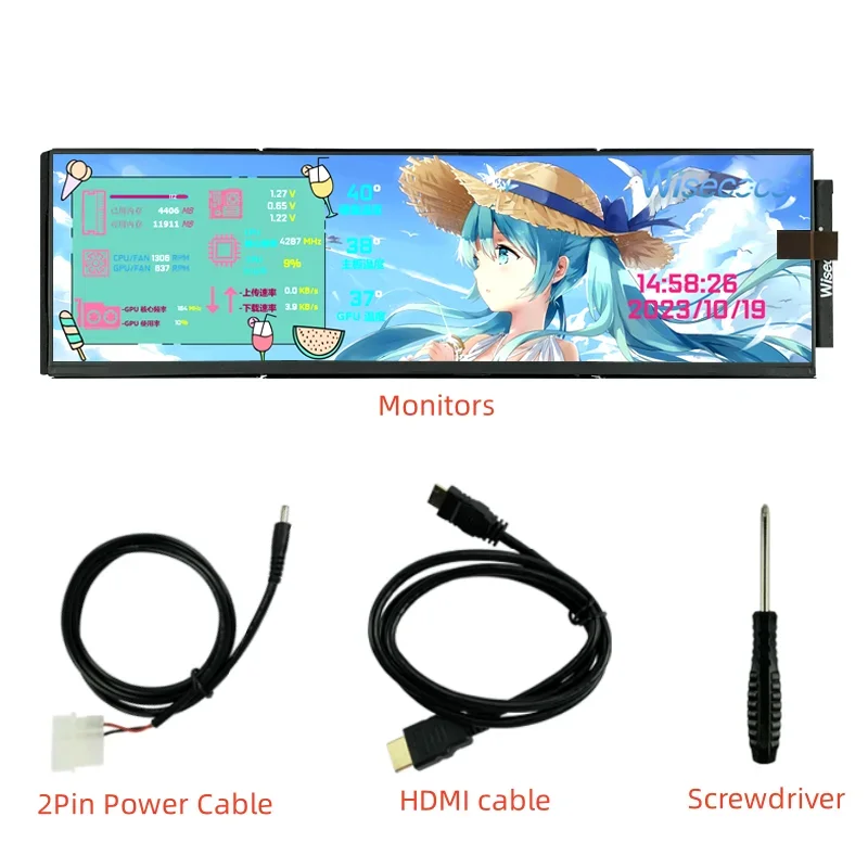 Wisecoco 12,6-дюймовый портати – обзор и цена Pc Gaming Aquarium