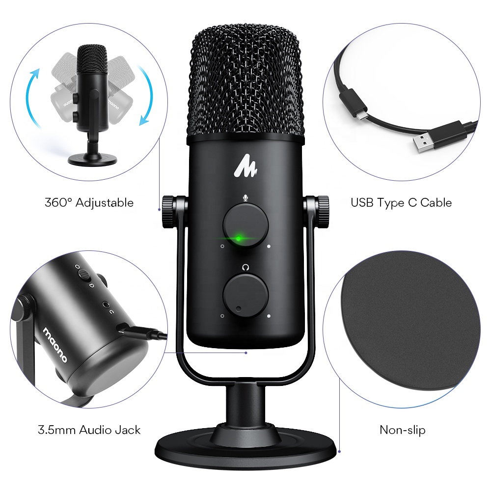 Конденсаторный микрофон MAONO  – обзор и цена Gaming Microphone