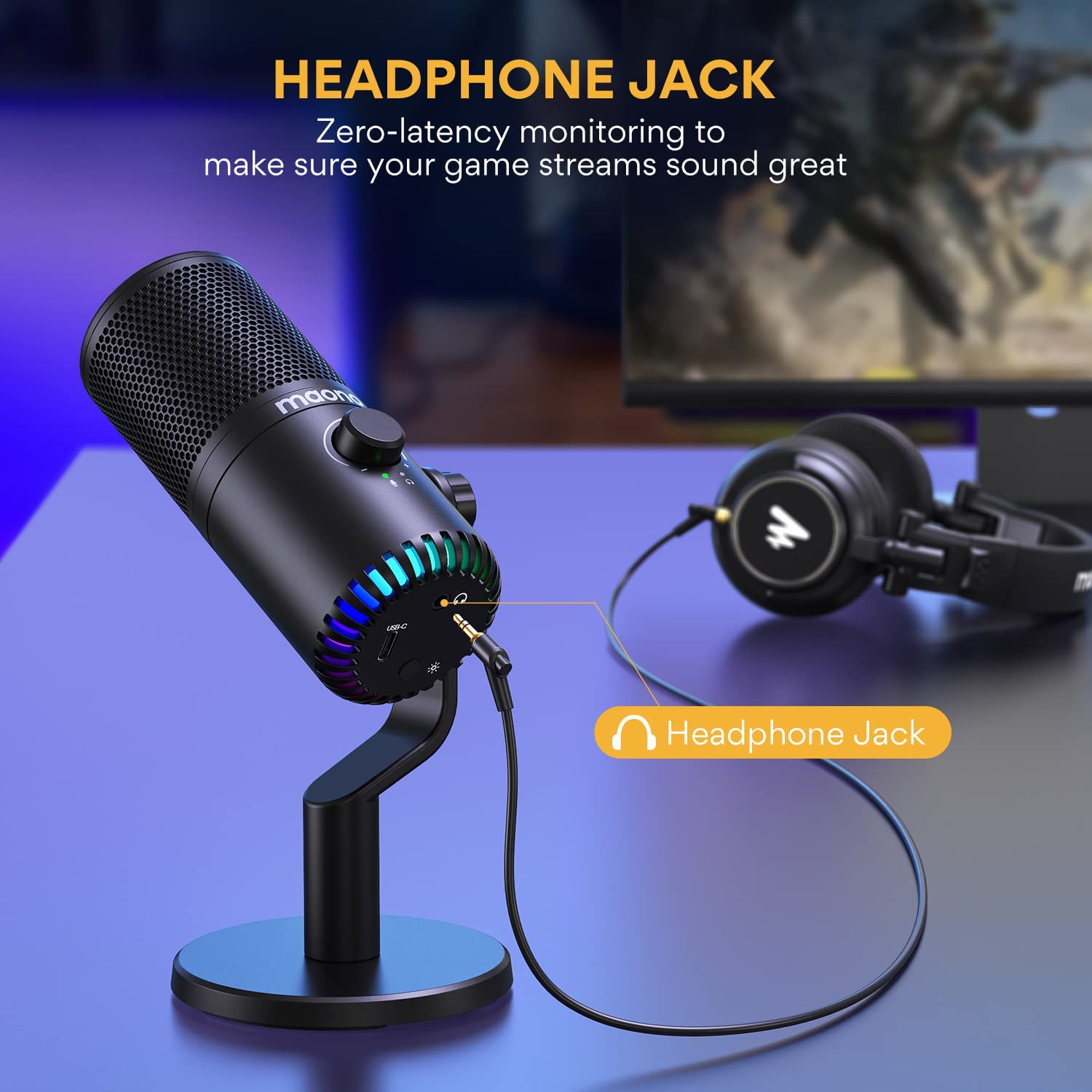 Игровой микрофон Maono DM30 с  – обзор и цена Gaming Microphone