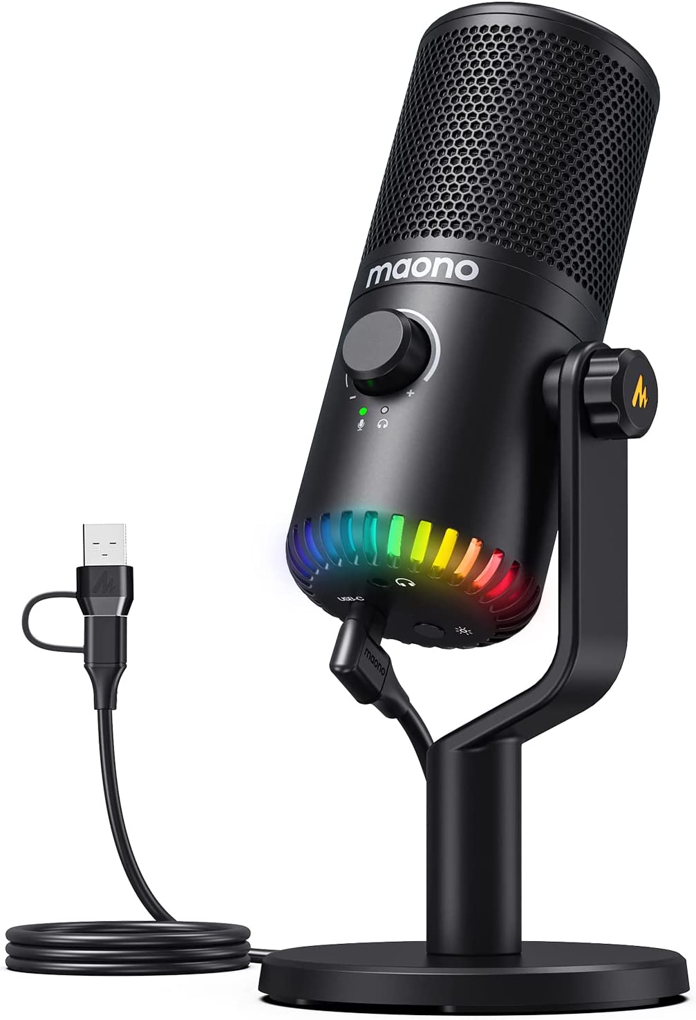 Игровой микрофон Maono DM30 с  – обзор и цена Gaming Microphone