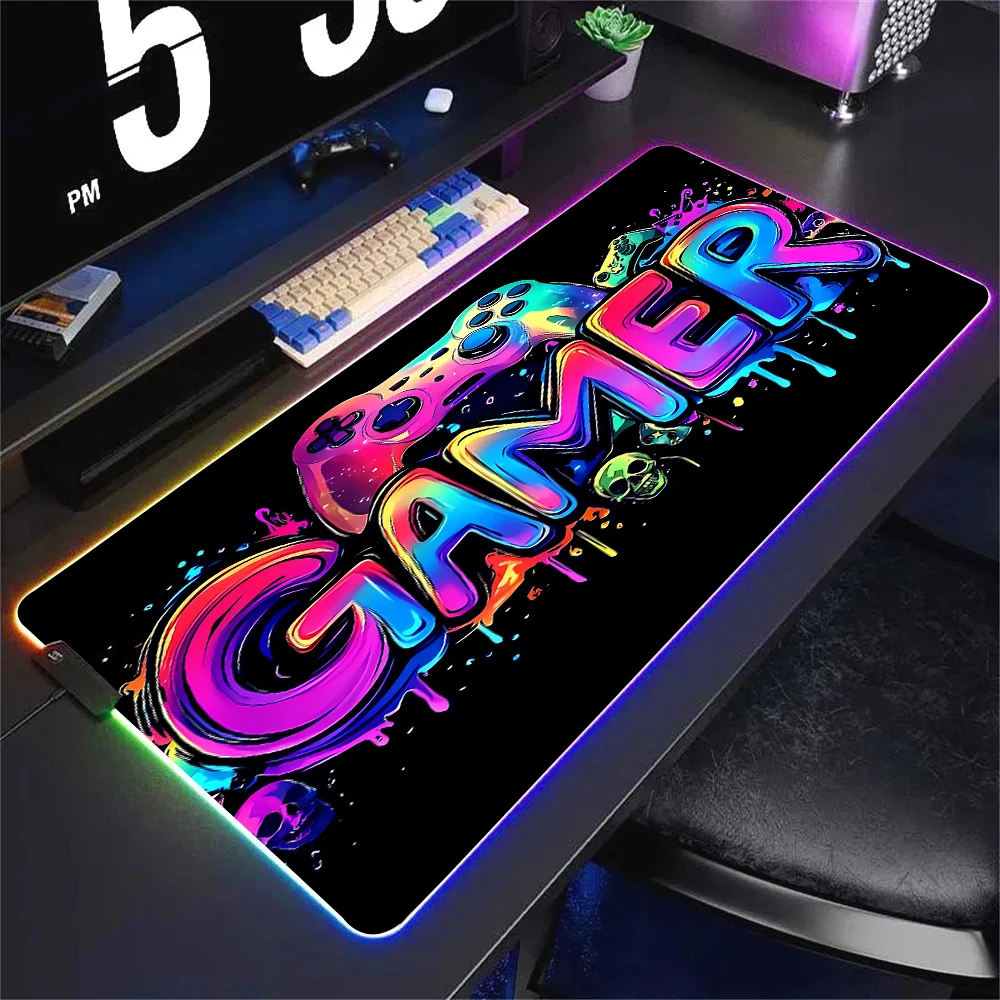 RGB неоновый игровой контролле – обзор и цена Rgb Mousepad