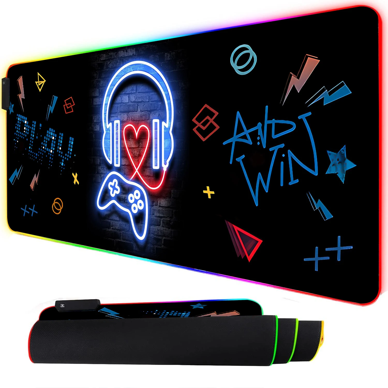 RGB неоновый игровой контролле – обзор и цена Rgb Mousepad