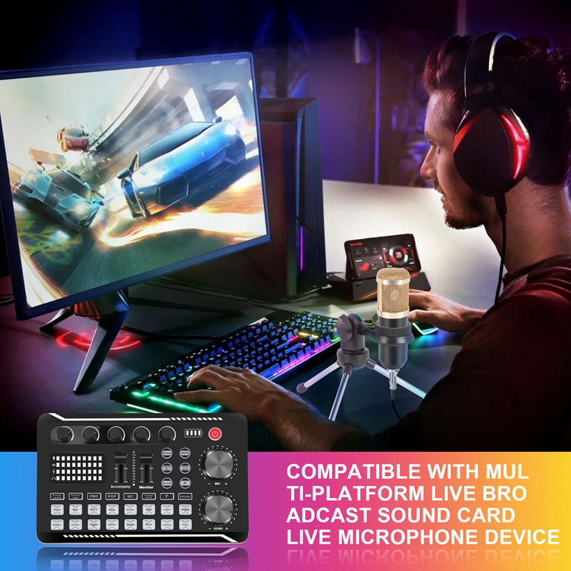 Комплект звуковой карты F998,  – обзор и цена Pc Gaming Kit